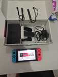 Nintendo switch com caixa e jogo