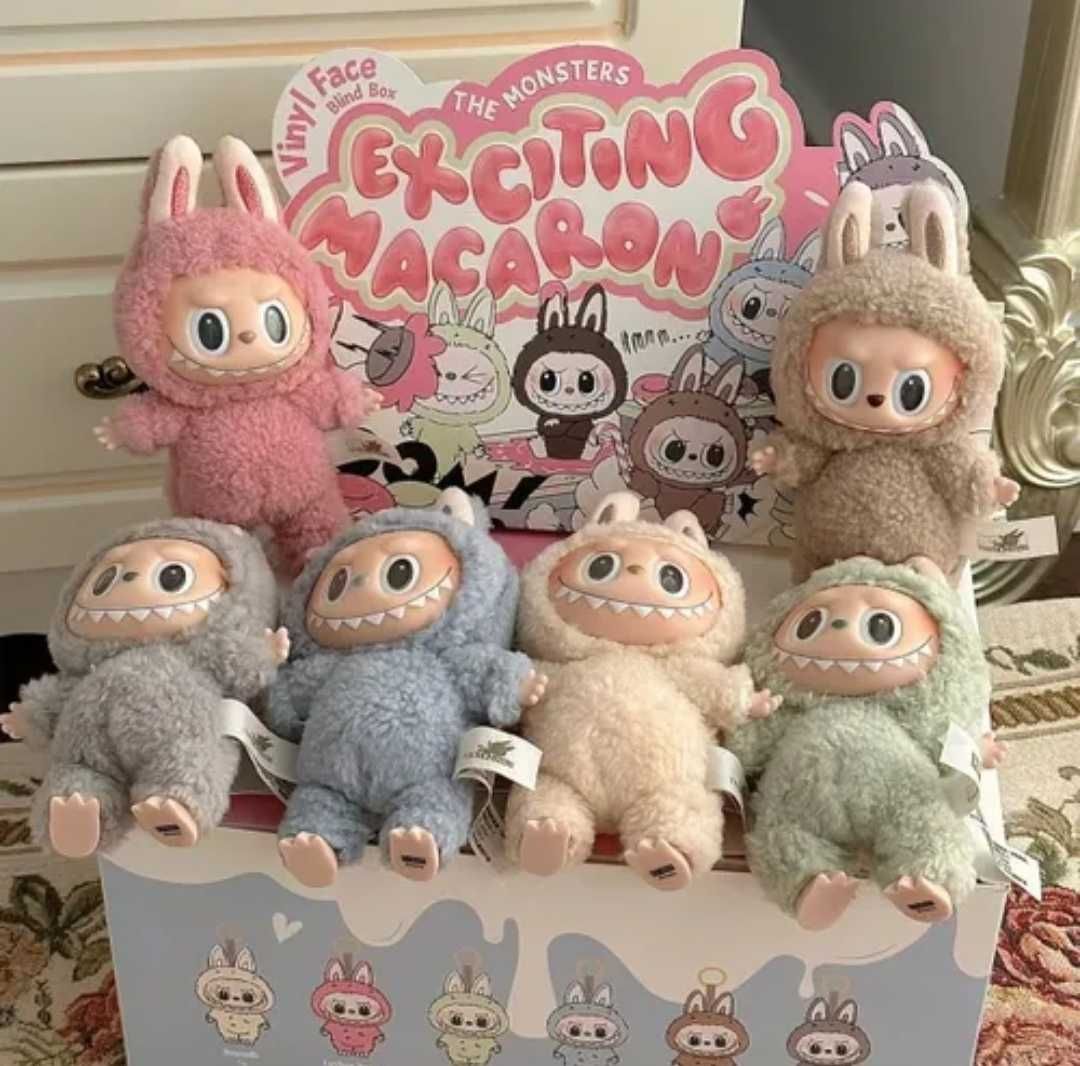 Фигурка мягкая игрушка Лабубу брелок дитячий іграшка Labubu серія 1LP