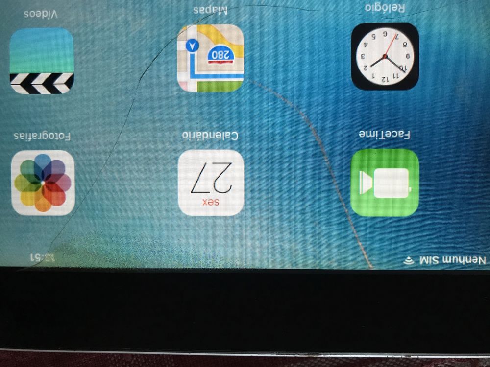 iPad 2 com touch estalado (problema touch)