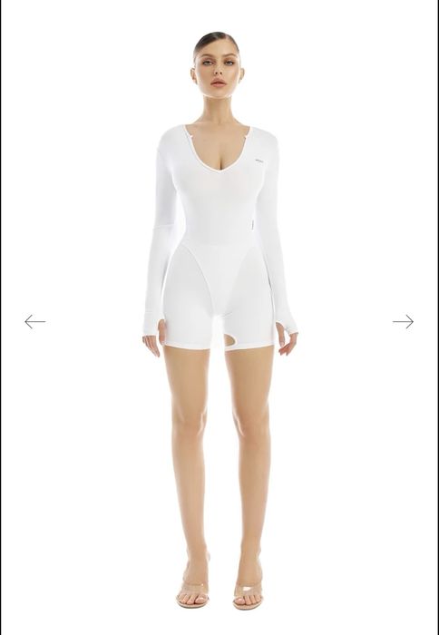 Комбинезон Skinz белый