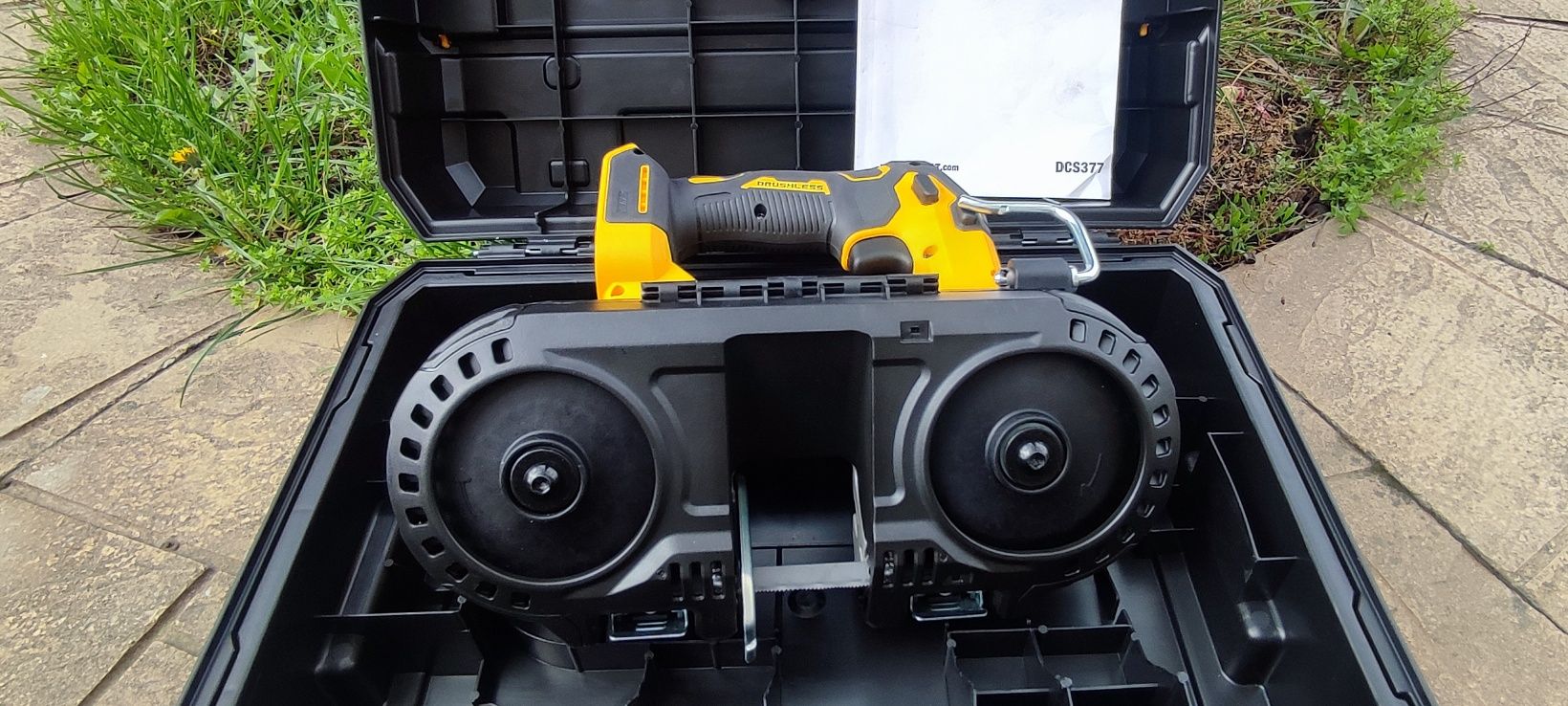 DeWalt DCS 377 пила стрічкова ОРИГІНАЛ з Англії
