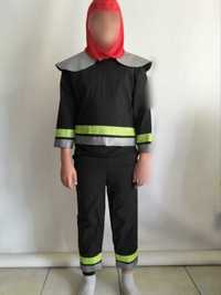 strój dla chłopca strażak