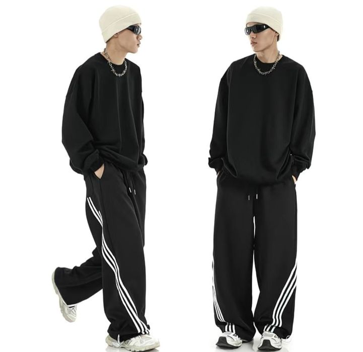 Штани Adidas × Balenciaga / opium y2k streetwear sk8 baggy