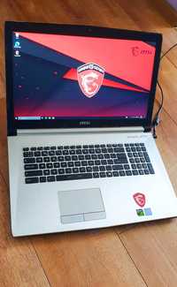 MSI Geforce laptop do gier gamingowy 17,3 nvidia GTX950 ssd gaming 17"