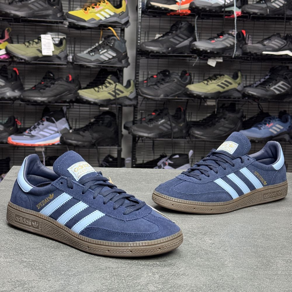 Сині шкіряні кросівки Adidas Spezial IH8011 ОРИГІНАЛ 100% 38.5/40 р