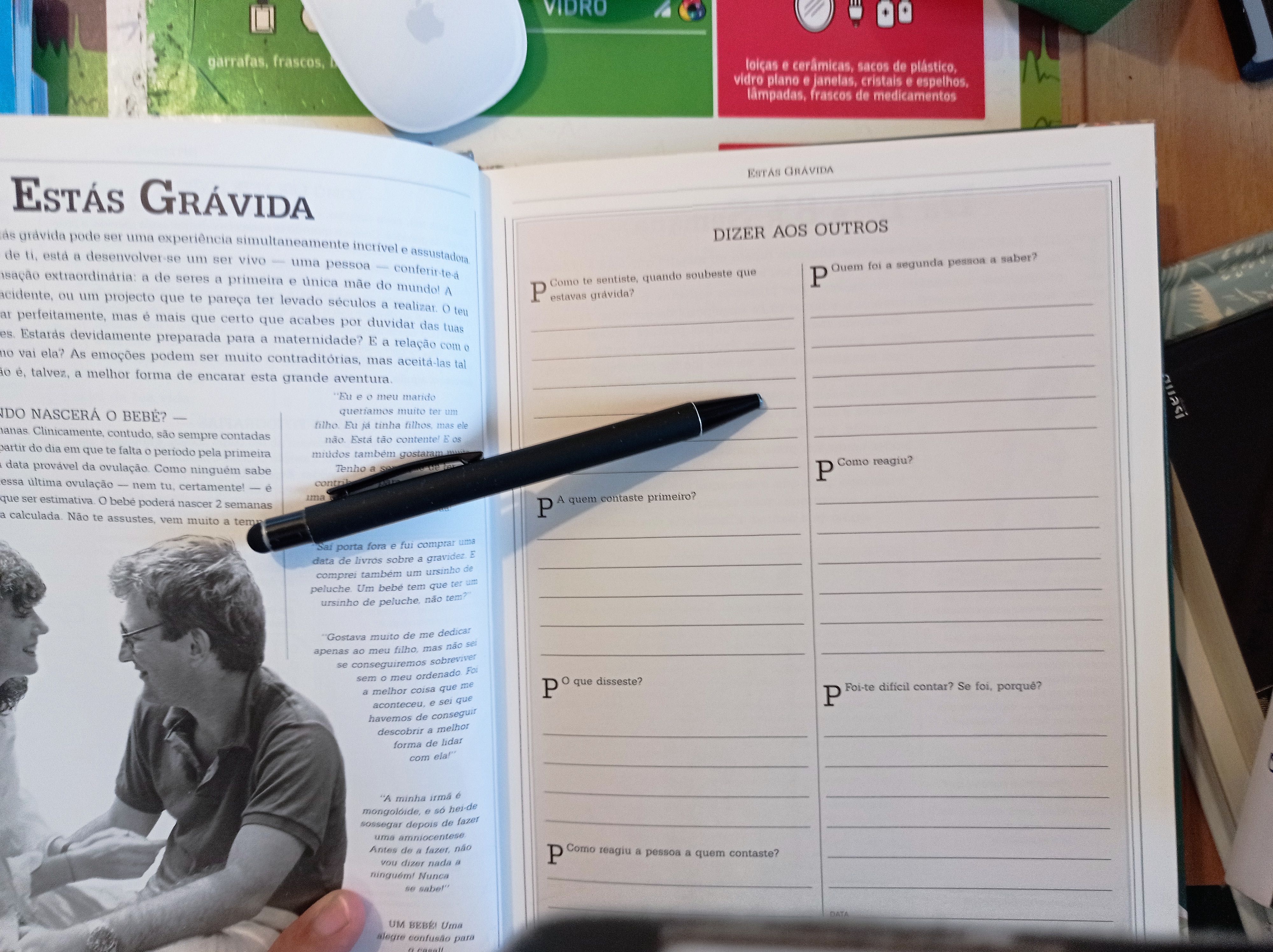 Agenda da grávida - Kitzinger