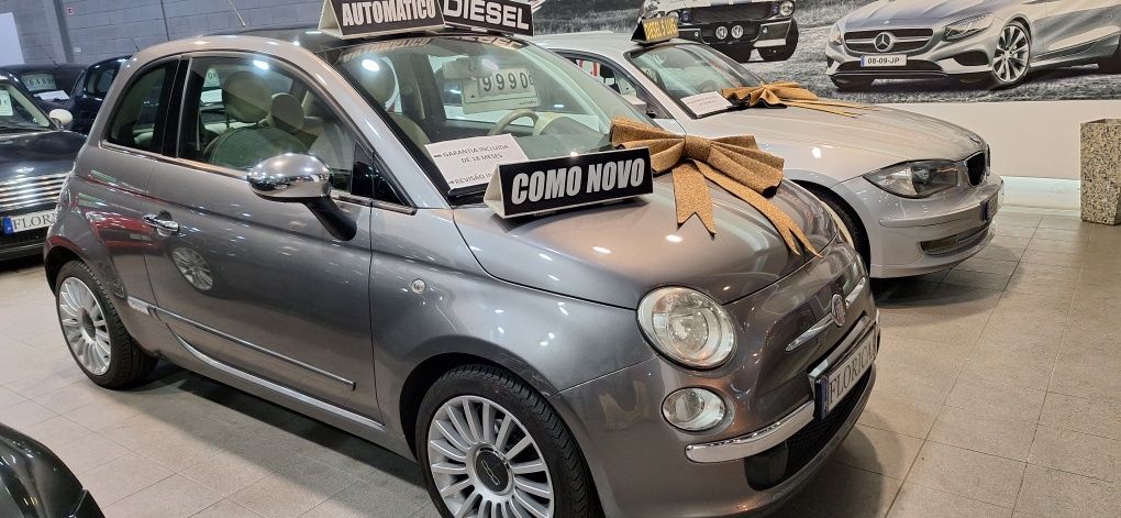 Fiat 500 caixa automático c/garantia