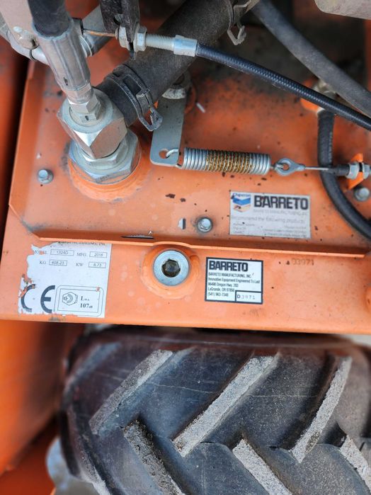 Kopaczka do kabli Barreto - 2018 r na silniku Honda 390