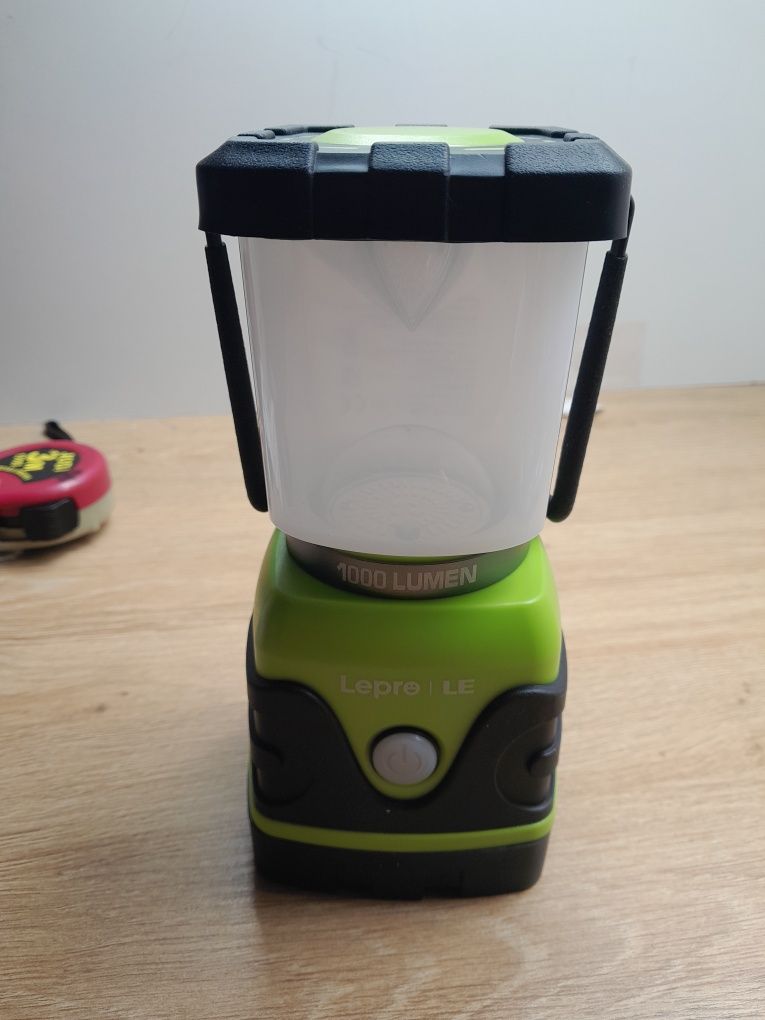 Mocna lampa kempingowa latarnia lepro le 10w