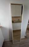 Duże białe lustro IKEA 40x160 cm