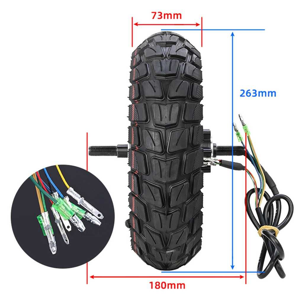 Kit  roda motor 48V 1000W para trotinete