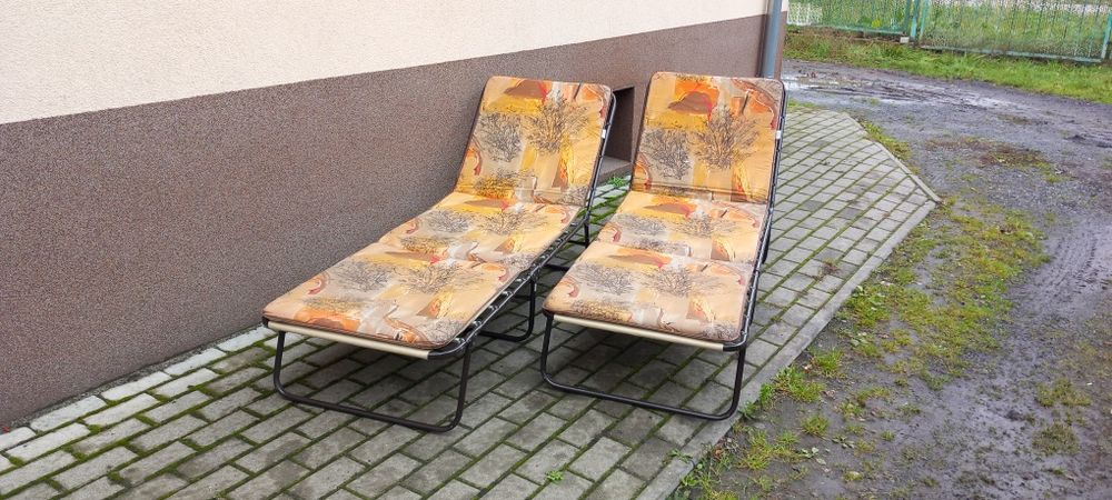 Leżak łóżko polowe leżanka - przenośne