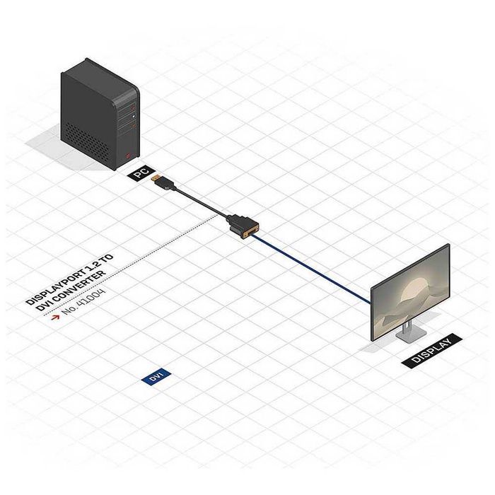 Cabo Display Port / DVI-D64584779740673124