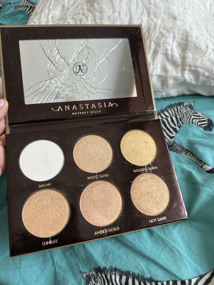 Malowanie Anastasia Beverly Hills rozświetlacze