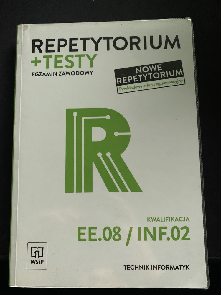 Książka Kwalkfikacji zawodowej INF.02