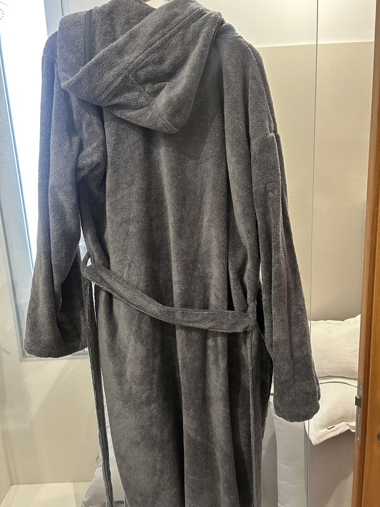 Robe cinzento adulto schiesser