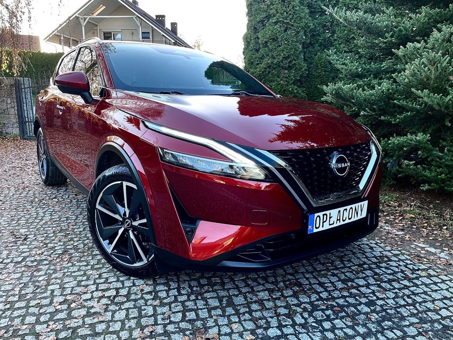 Nissan Qashqai Nissan Qashqai 2023r. Tekna+ Panorama HeadUp Radar Led Kamery 360!!
