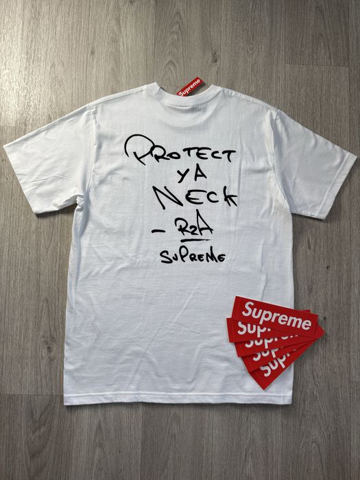 SUPREME FW25 WU-TANG CLAN RZA TEE white / Футболка Суприм Ву Танг