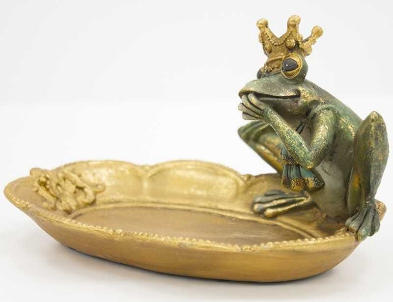 Żaba z tacką dekoracyjną