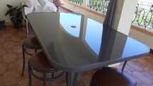Mesa de Vidro sem cadeiras
