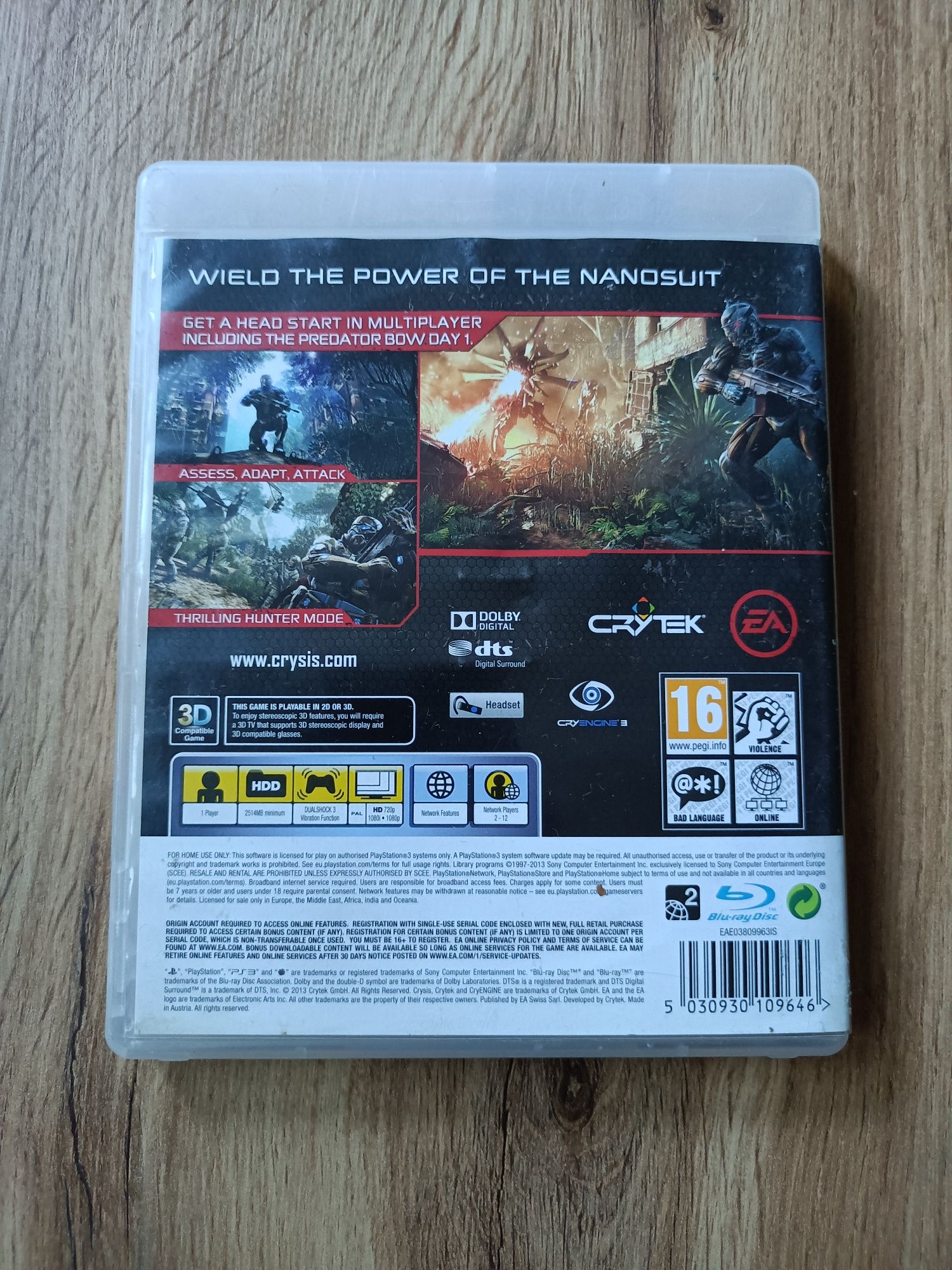 Crysis 3 Hunter Edition PS3 (PL)