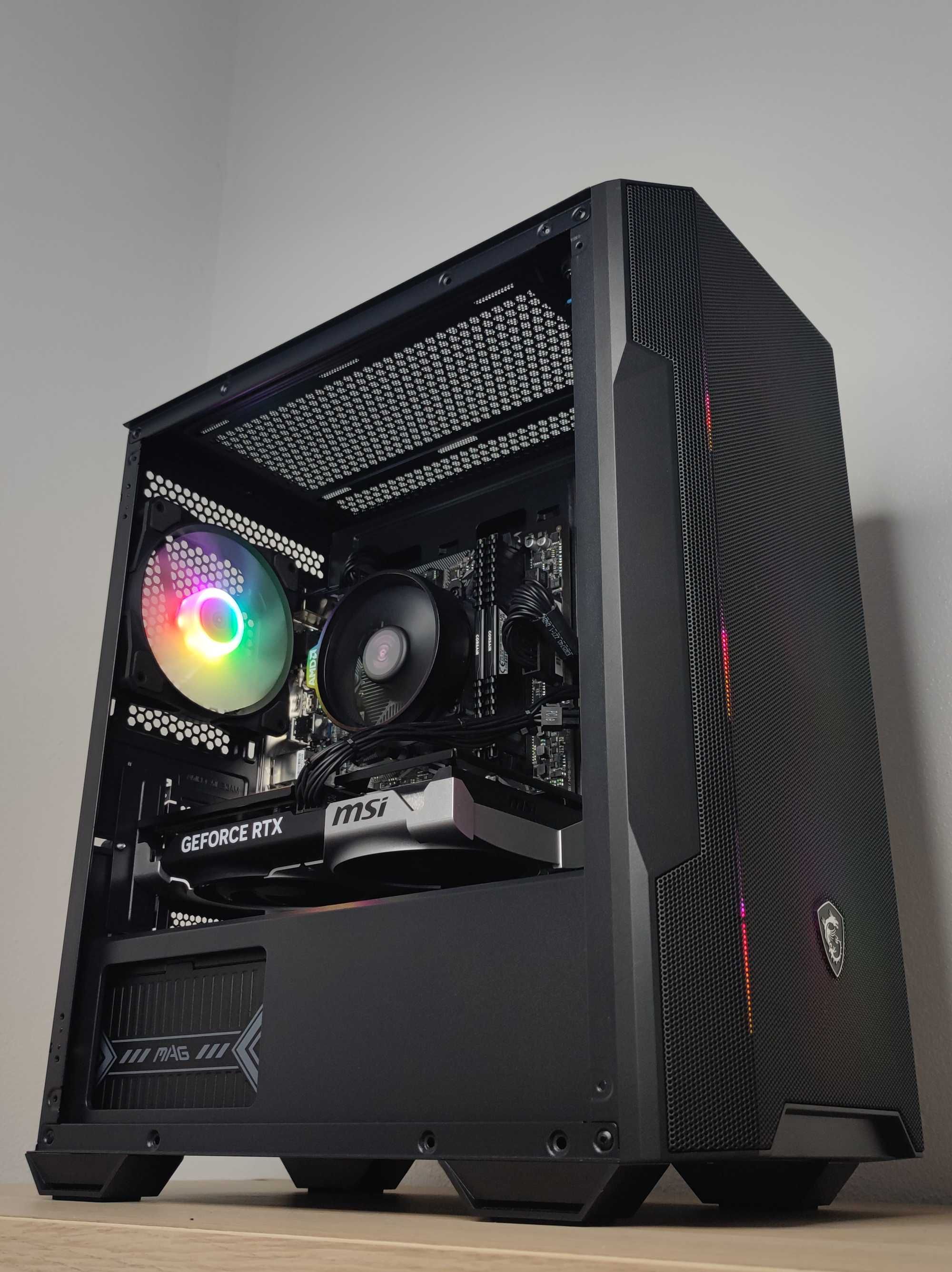 PC Gaming Ryzen 5 5600 | RTX 5060 Ti 16G | 32GB DDR4 | 1TB SSD | Win11