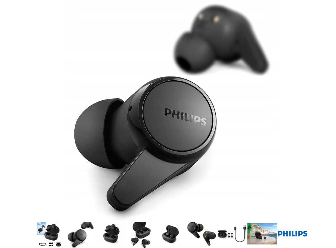 Навушники Philips TAT1207 True Wireless IPX4 Black