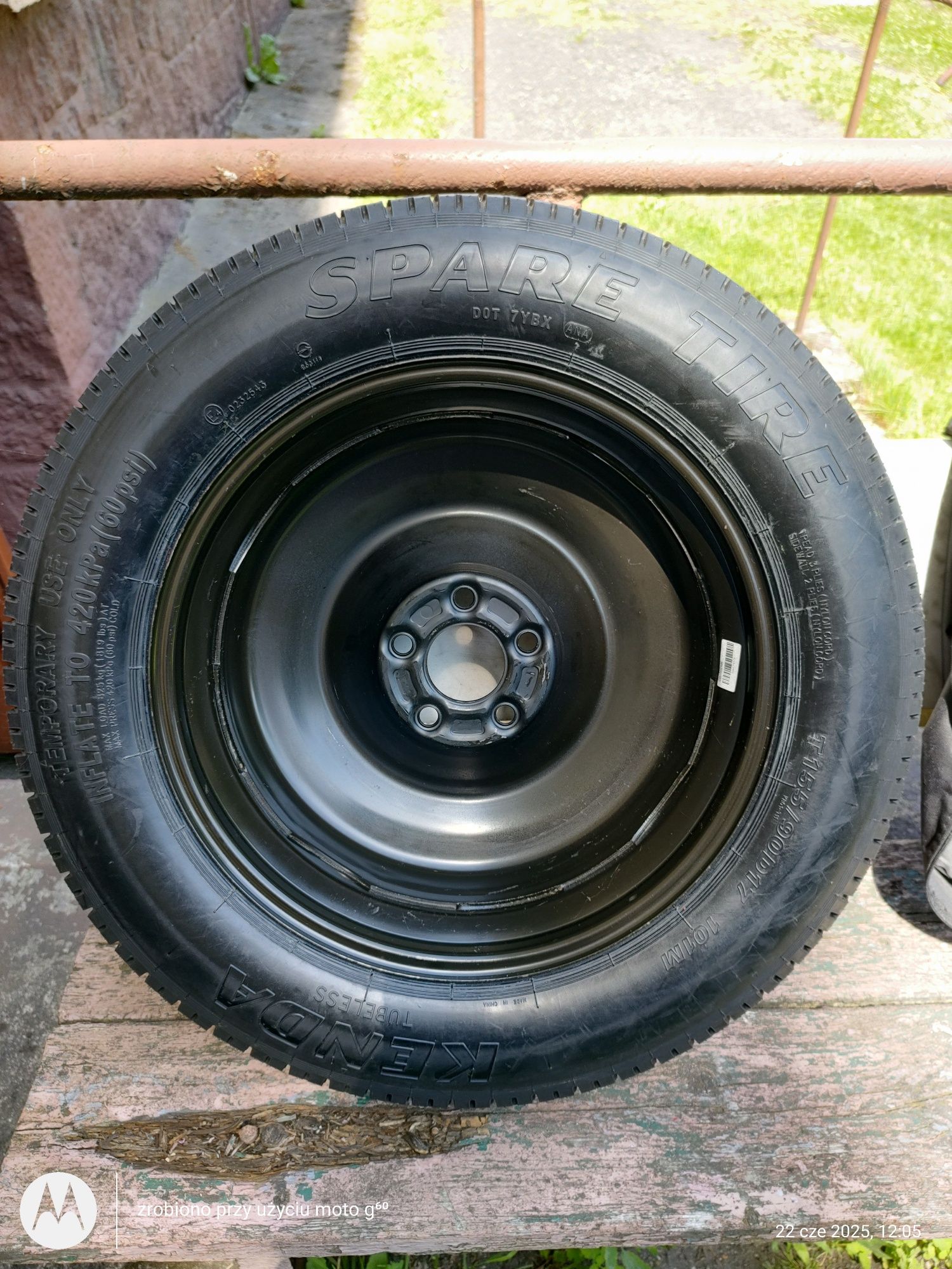 Koło zapasowe do Jeep compas
