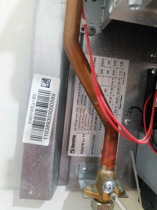 Piecyk kąpielowy gazowy  Beretta