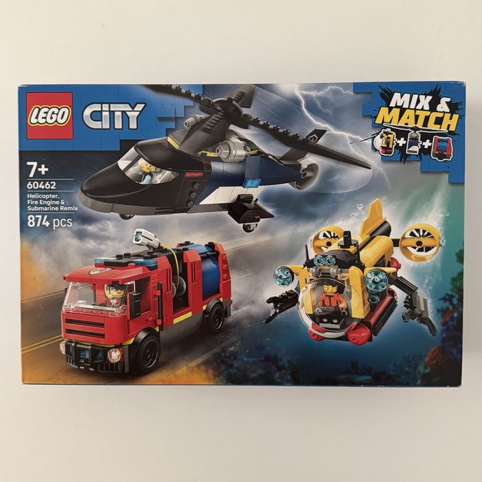 LEGO 60462 City - Zestaw z helikopterem klocki nowe oryginalne okazja