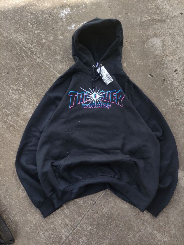 Thrasher hoodie.