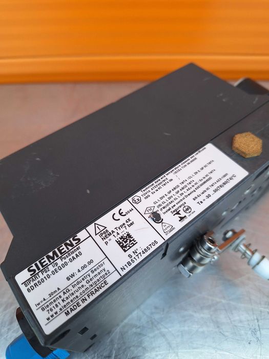 Pozycjoner Siemens Ex Elektropneumatyczny Sipart PS2 Regulator Położeń