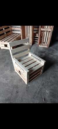 Fotel ogrodowy  drewniany