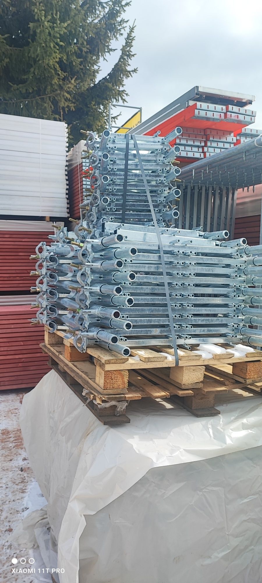 Rusztowania Plettac nowe 250 m2