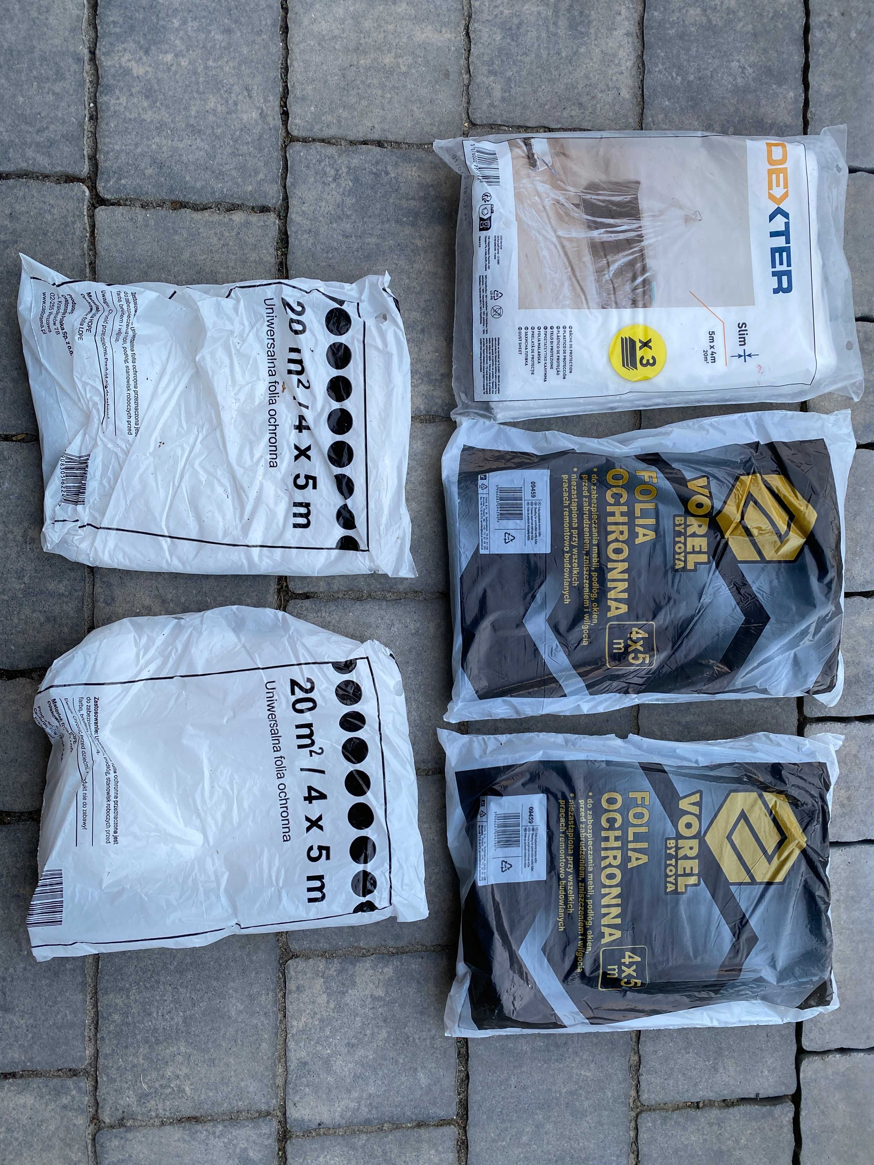 Grunt (do 2021 rok), cekol c-45, klej gipsowy, folie i i