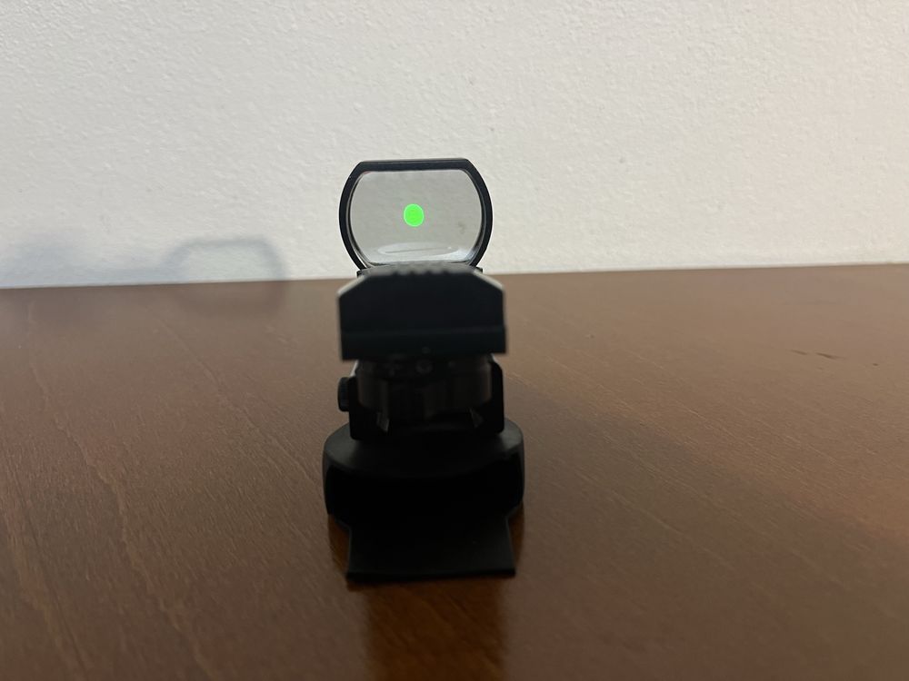 Mira Red Dot ( ajustes de intensidade e tipos de mira)