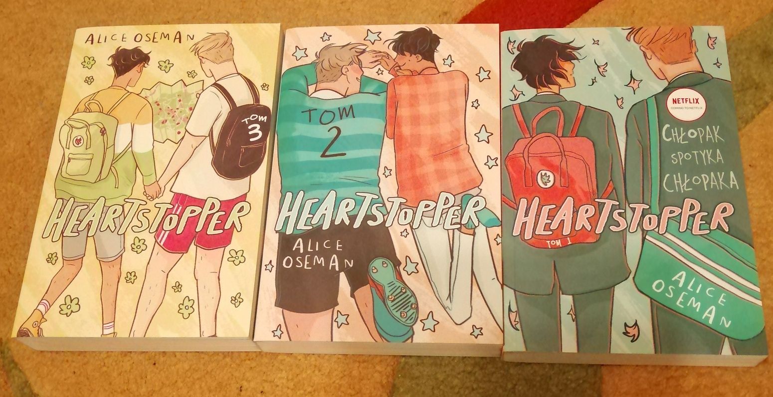 Heartstopper tom 1,2,3