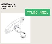 Nowy! Srebrny Pierścionek R.17 P.925