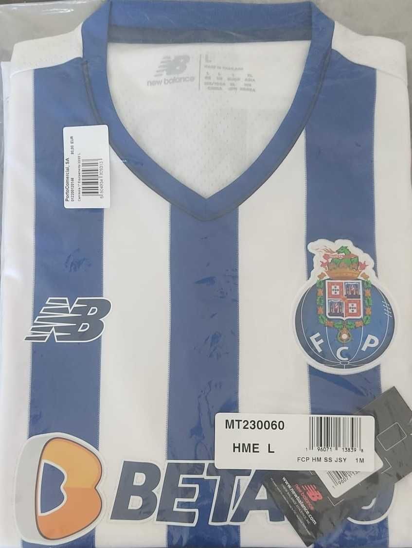 FC Porto Camisola Equipamento Principal 22/23 New Balance - Tamanho L