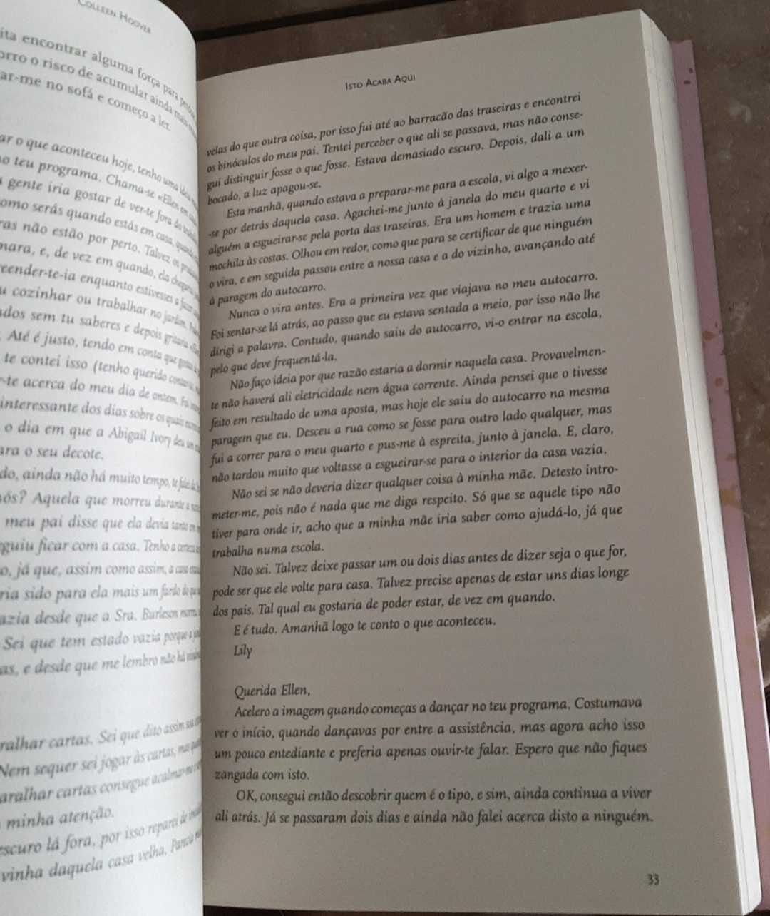 Livro - Isto Acaba Aqui (Em Português)