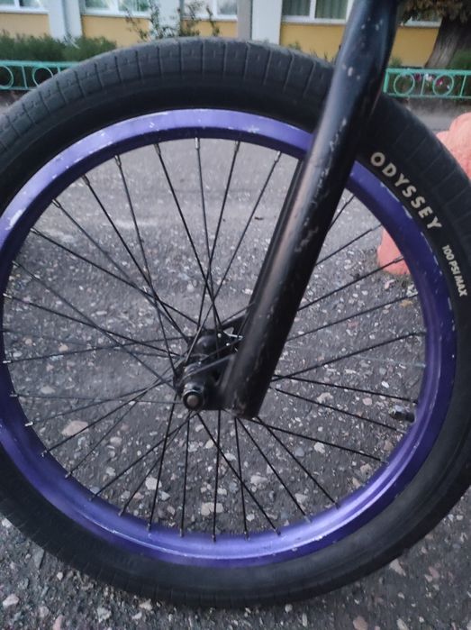 Bmx на хороших запчастях