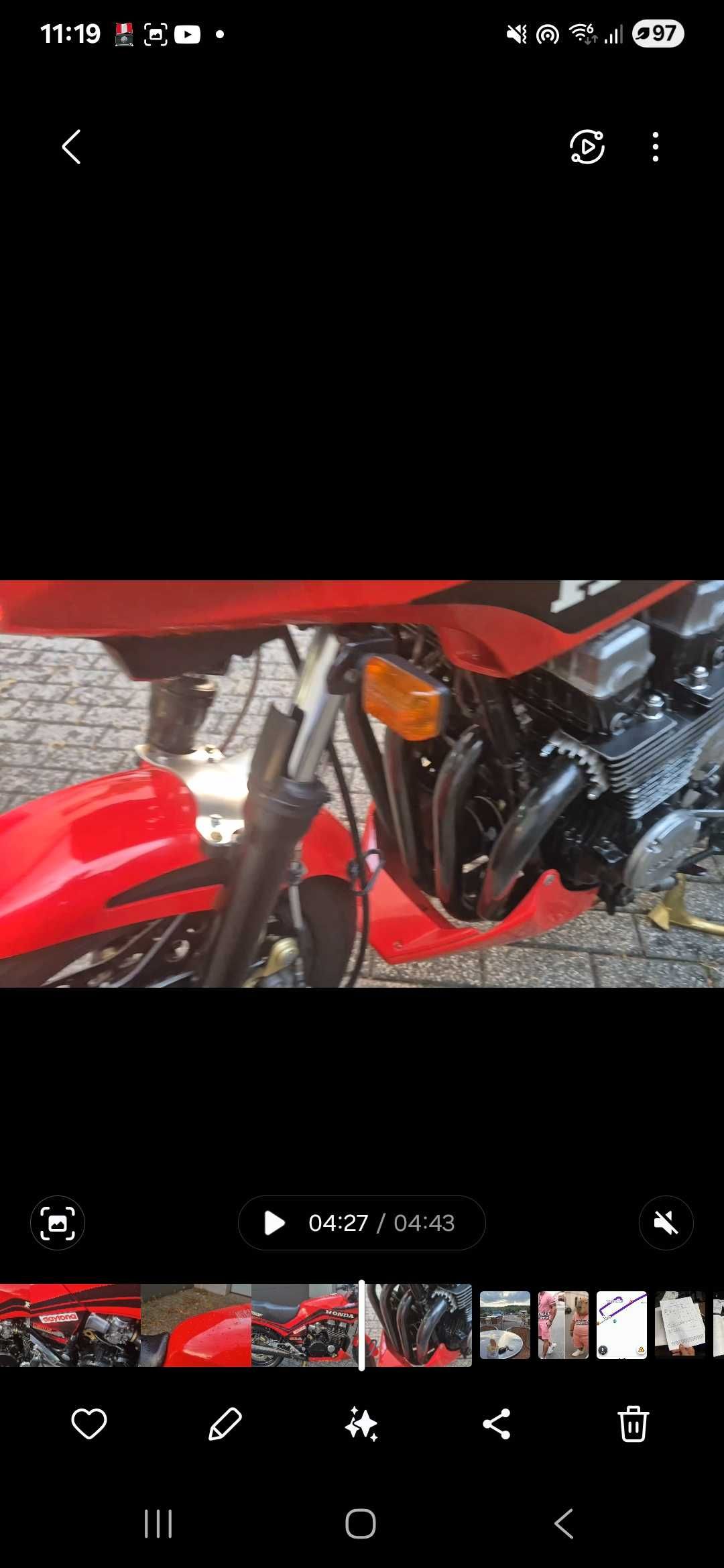 Honda CBX 750  84
