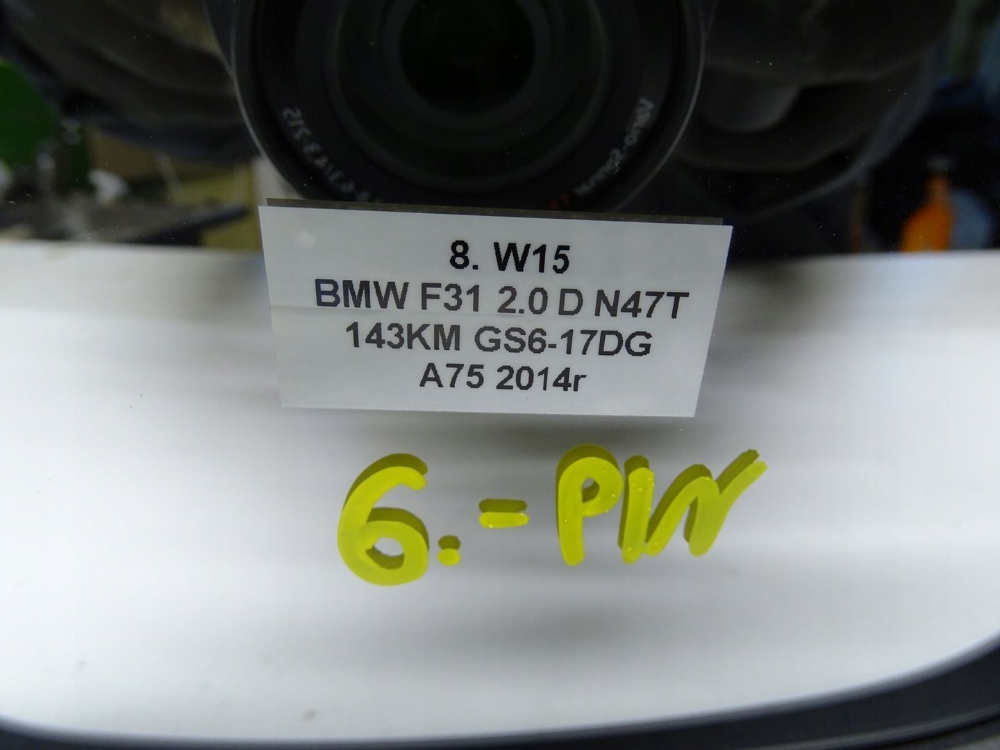 LUSTERKO LEWE LEWY PRZÓD BMW F30 F31 MELBOURNEROT METALLIC A75 6 PIN