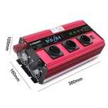 Inwerter przetwornica DC/AC 12V 230W Nowy duzy falownik + pilot 4X USB