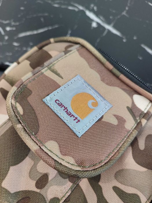 Сумка Carhartt WIP Essentials Bag Camo Tide/Thyme