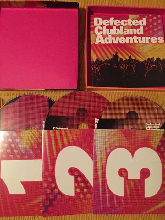 CDs (3) Defected Clubland Adventures (como novos)