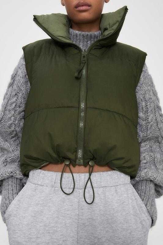Двусторонній жилет Zara( S-M )