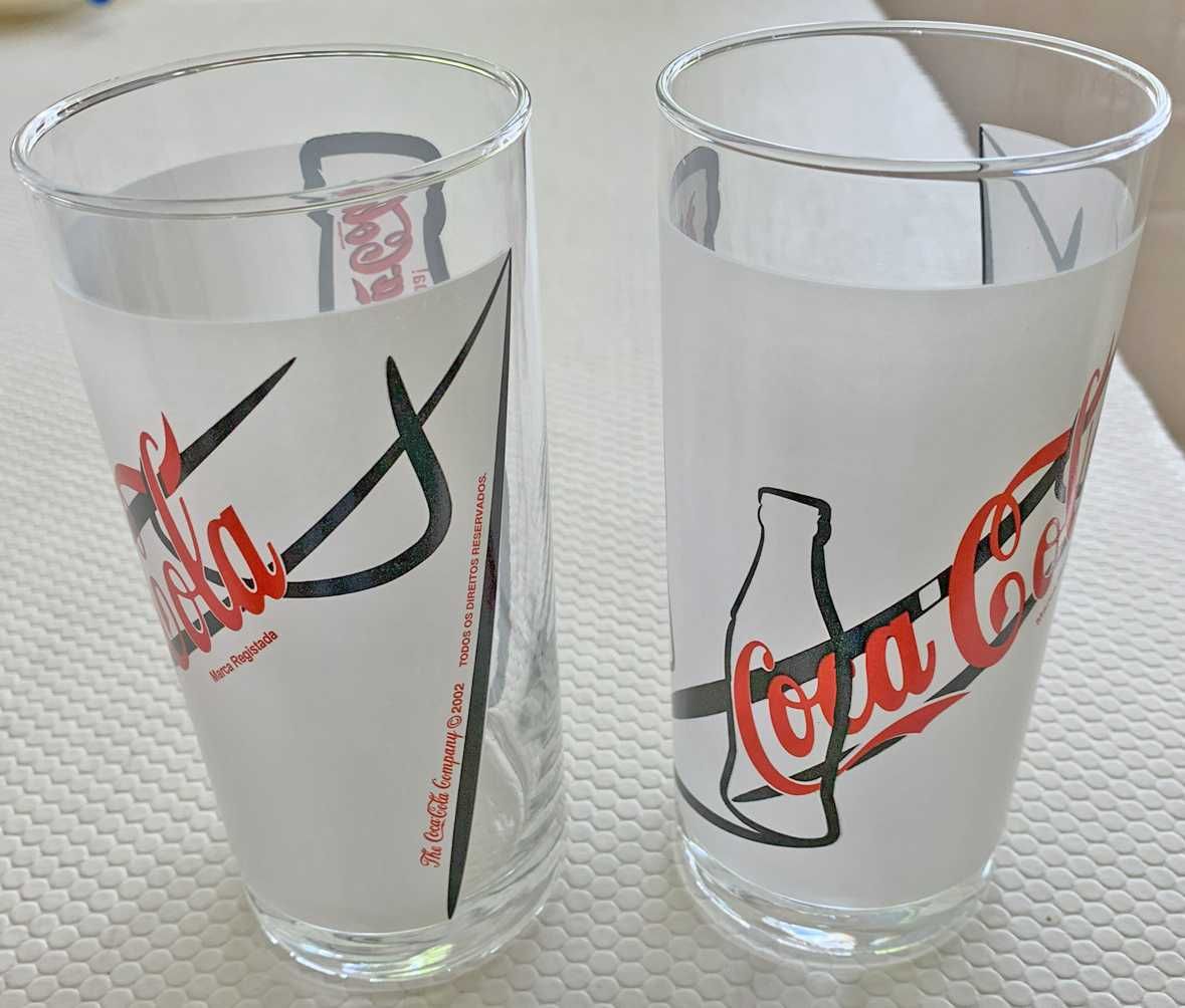 Raros Copos Coca-Cola Branco – Novos
