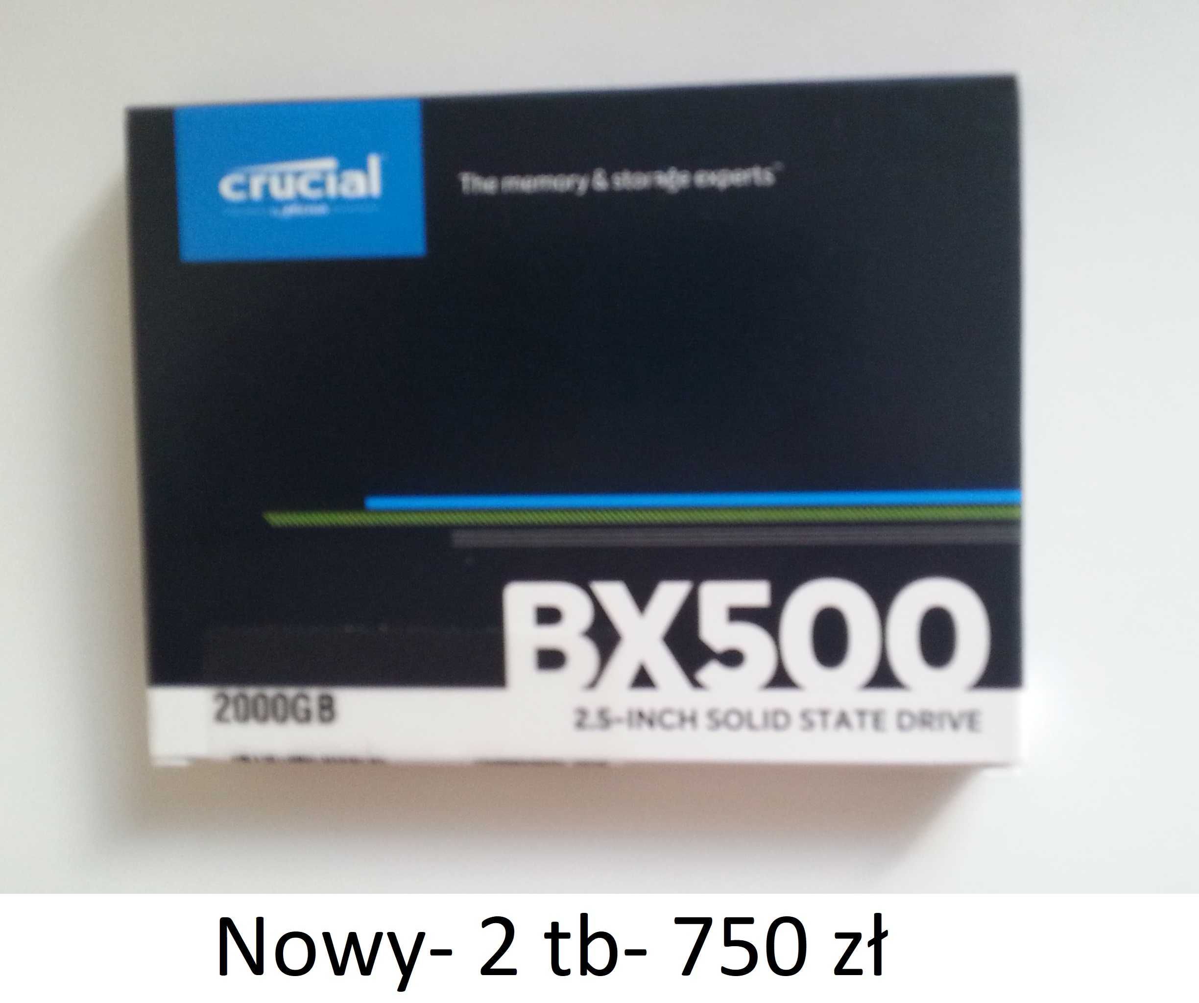 Samsung, nowy, zapakowany.2 TB-860 evo. Polecam Dysk ssd.