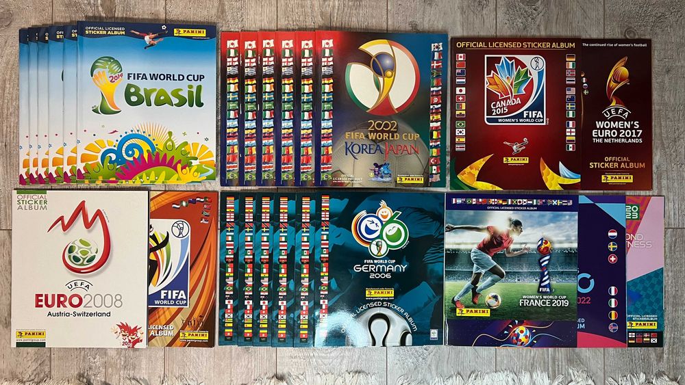 Альбоми для стікерів Panini/Topps 161 варіант. Журнал для наліпок